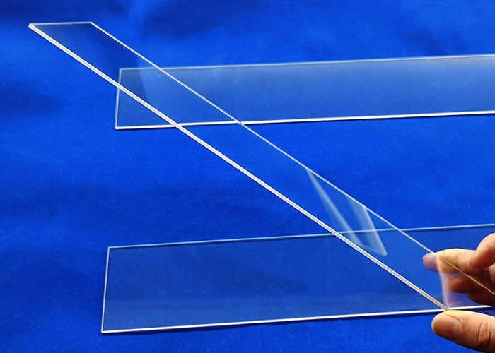 High Transmittance 92- 99.5% Transparent UV Quartz Glass Plate For Optical Instruments