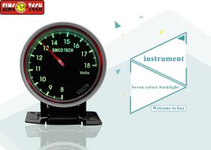 China 2.5 Inch 12v Car Voltmeter , Universal Automotive Voltmeter Gauge For Racing Cars wholesale