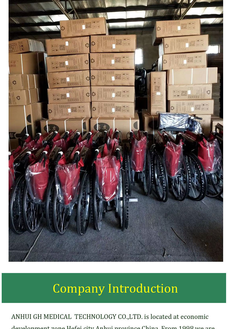 Ultralight Lightweight Aluminium Folding Wheelchairs For Handicapped
