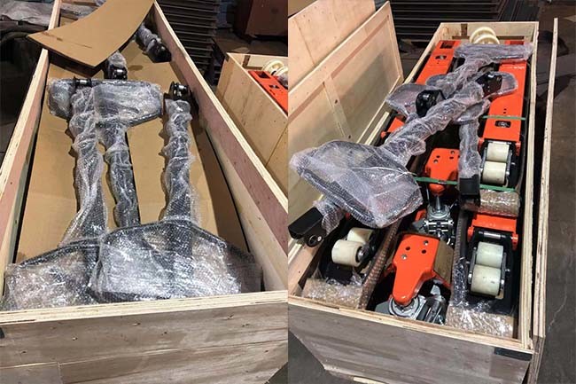 Stainless Steel Forklift Weighing Scale Pallet Jack Manual 3T For Moving Cargo