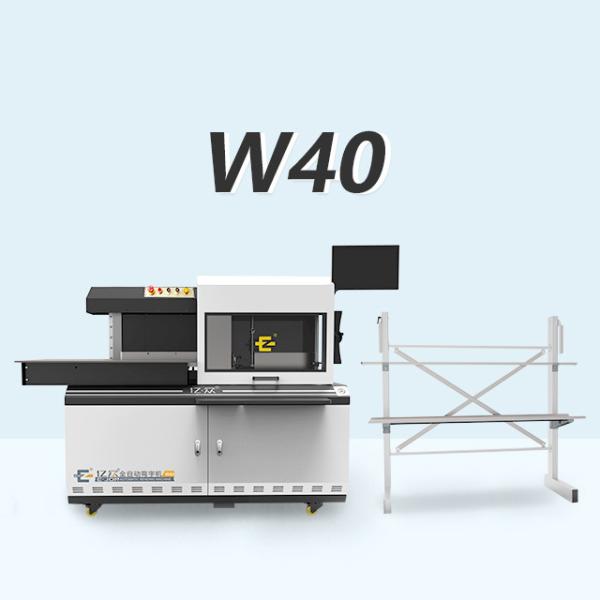 CNC Stainless Steel Bending Machine for Advertising Signs Tianjin Ejon W40 400mm