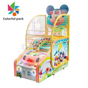 China Mickey Mouse Kid Arcade Machine , 80W Mini Basketball Arcade Machine wholesale
