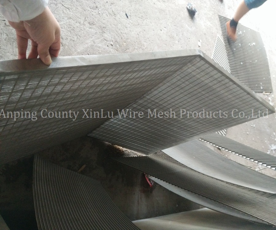 Industrial Wedge Wire Flat Panel for 4x40mm Frame Filtration Needs