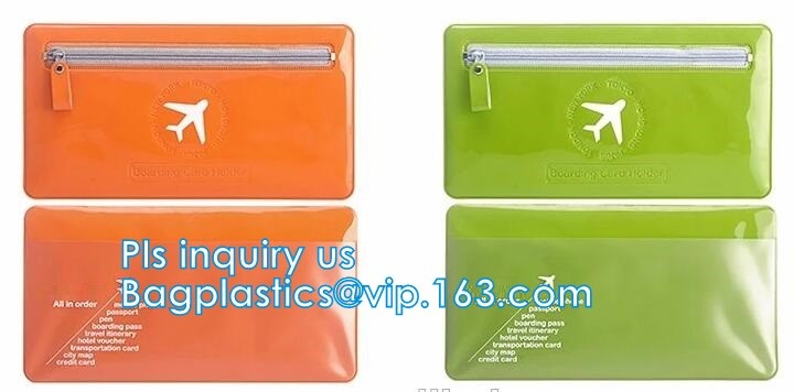 PVC zipper bag transparent plastic self-sealing bag socks plastic bag stationery bags custom, vinly slider zipper packag