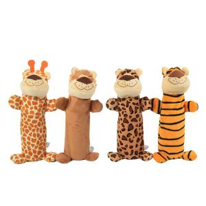 China Smile Lion Plush Pet Toys Environmentally Friendly PP Cotton Material wholesale