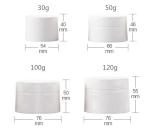 Packaging Double Layer Cosmetic Cream Jar For Face Powder Plastic Material