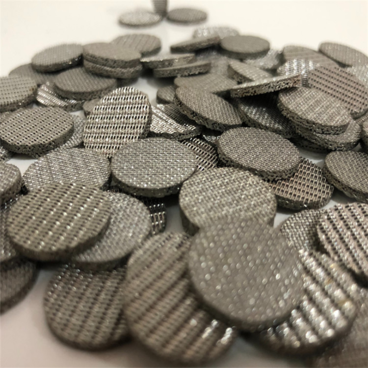 Aluminum 0.2um - 500um Rating Sintered Filter Disc