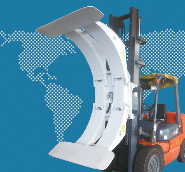 1700Kg 2000Kg 2700Kg Forklift Paper Roll Clamp For Sale 250-1300mm