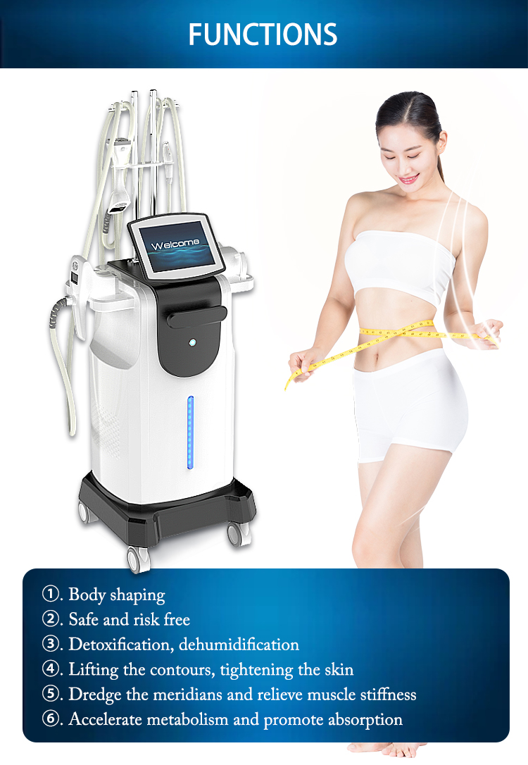 Laser Cellulite Removal Machine , Vacuum Non Surgical Body Contouring Machine