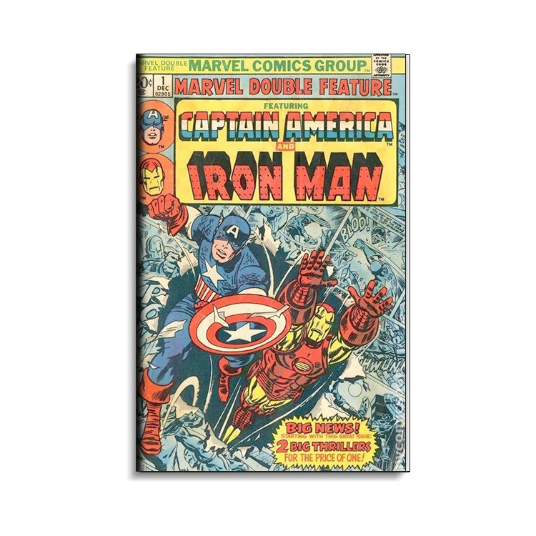Comic Books Plastic Covers 0.25mm 3D Lenticular Pictures
