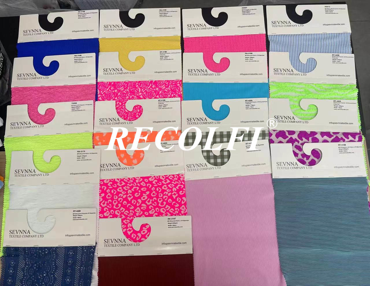 Eco Ribbed Activewear Knit Fabric SPF50+ Breathable Workout Leggings