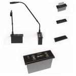 Flush Mounting Audio Conference Microphone System Flexible Module