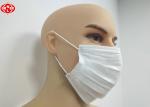 Hypoallergenic Disposable Non Woven Mask With Double Nose Bar