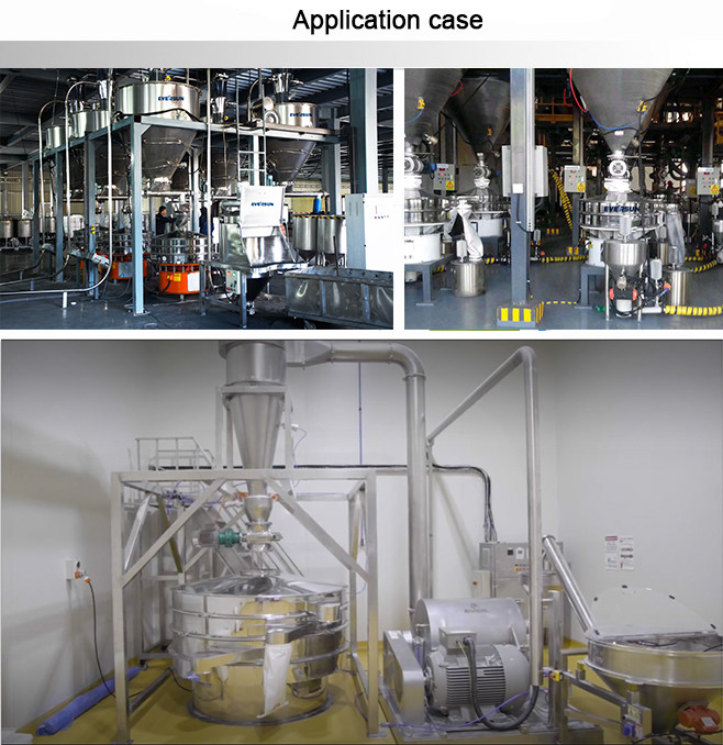 Sea Salt Circular Vibrating Screen Separator Sifter Machine For Food Industry