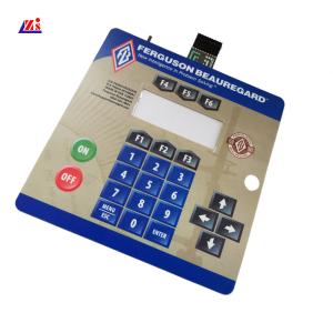 China Overlay Adhesive 0.3mm Push Button Tactile Membrane Switch wholesale