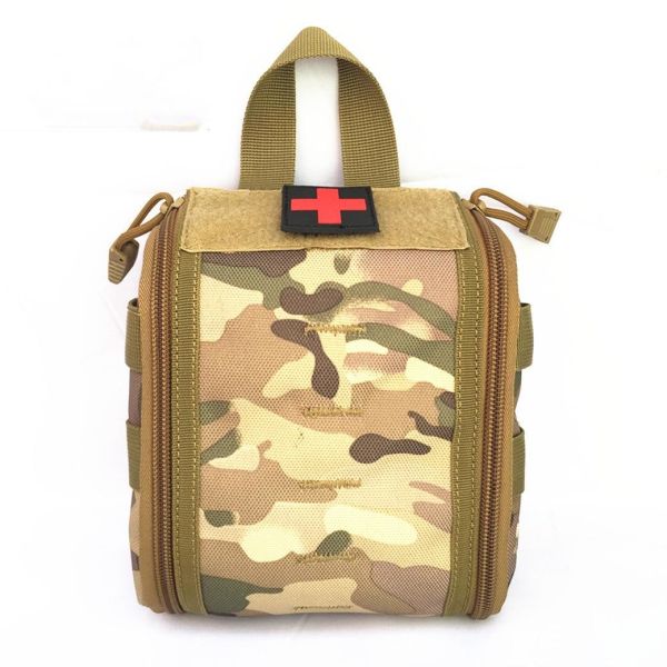 Survival Tactical Medical Kit Camo Molle Bag Multifunctional Outdoor First Aid Kit