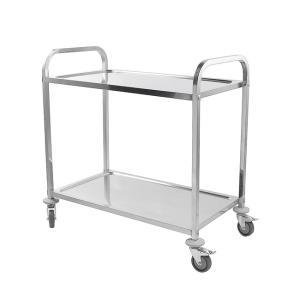 China Supermarket Use Aluminium Platform Trolley Powder Coated Waterproof wholesale