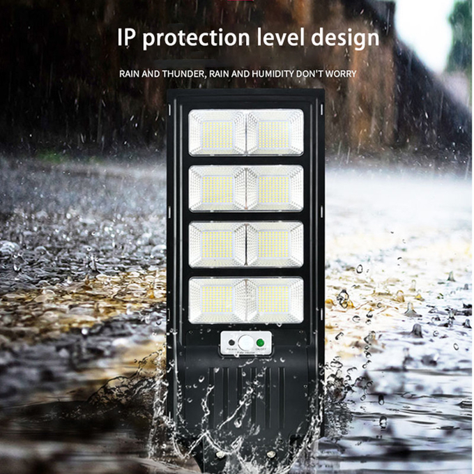 Waterproof Motion Sensor Integrated Solar Street Light With Solar Panel