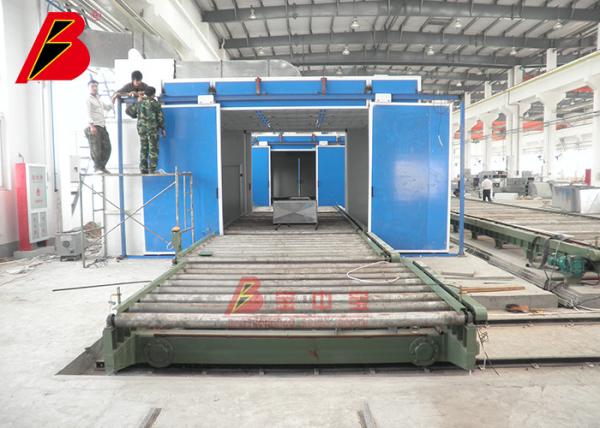 Painting Line Project For Wind Blade Trolley Transport Spray Booth China