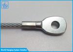 Zinc Plated Cable Wire Rope Slings 2.0mm With Terminals
