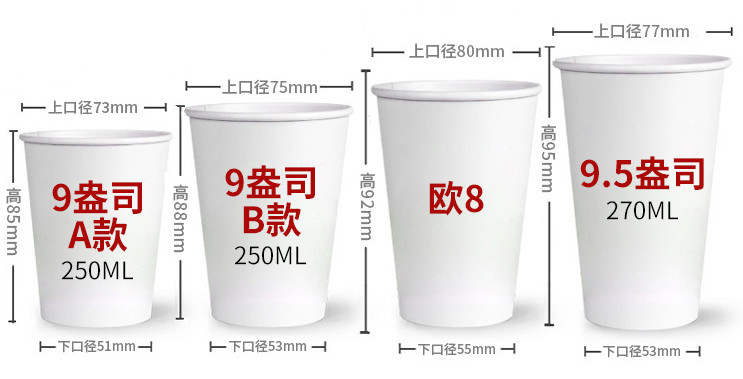 paper hollow coffee cups