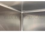Overall 304 Stainless Steel Pet Display Foster Hospitalization Cage With Round