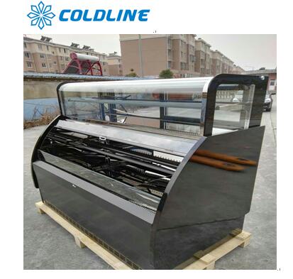 530L Pastry Display Air Curtain Refrigerator 220V 50HZ