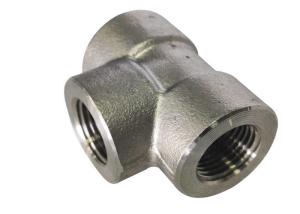 China 3 Way Female 316 NPT 80mm Threaded Pipe Fitting wholesale