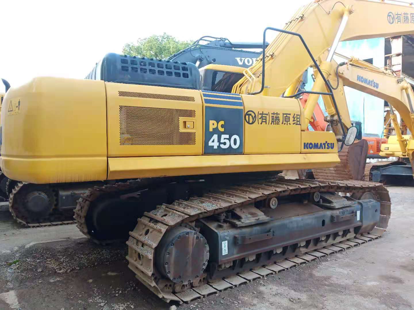 Blue 45 Ton Komatsu Excavator with 259KW Power 2.1m Bucket Capacity Low Hours