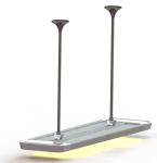 36W 48W LED Eye Protection Lamp For Schools Hospitals Offices