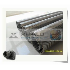 China Water Well Wedge Wire Screen Pipe SS201 80mm - 500mm Diameter wholesale