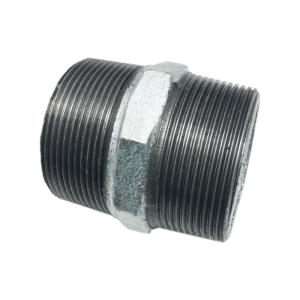 China 19mm Galvanized Threaded Hex Nipple For Water Supply wholesale