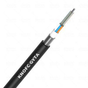 China Armored underground fiber optic cable 24 core fiber optic cable GYTA wholesale
