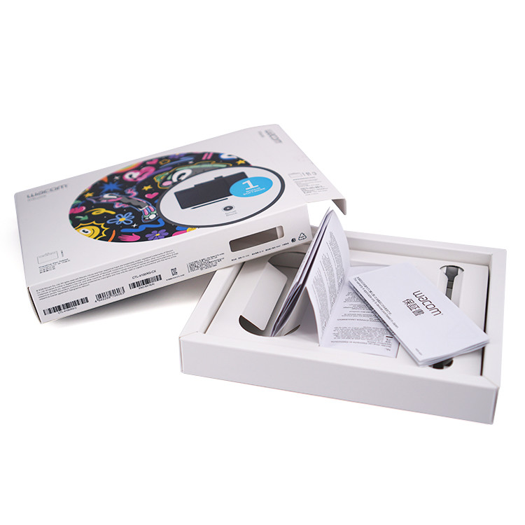 Creative Pen Tablet Screen Protector Packaging Box Carton Matt Lamination 105mm*18mm*105mm