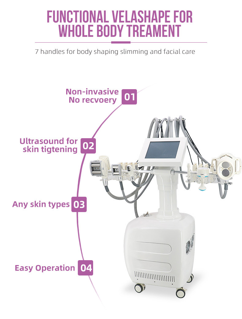 Vertical Slimming Machine 7 In 1 Weight Loss Cellulite Treatment Device