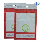 Clear Plastic Self Adhesive Bags Tear Proof For Aviation Courier Companies