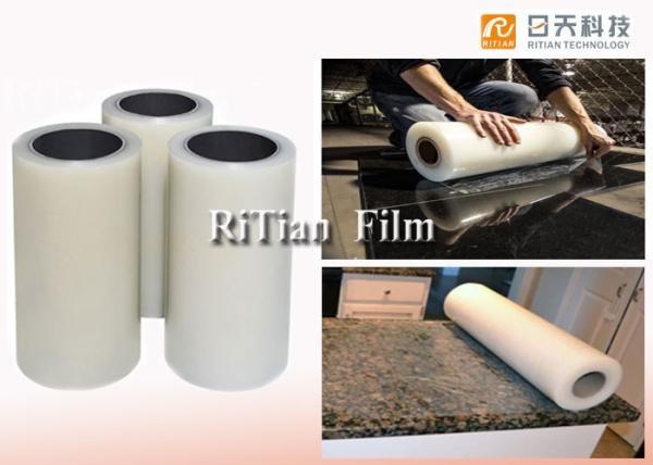 Self Adhesion Marble Protection Film , Surface Protection Film Tape 500-200m