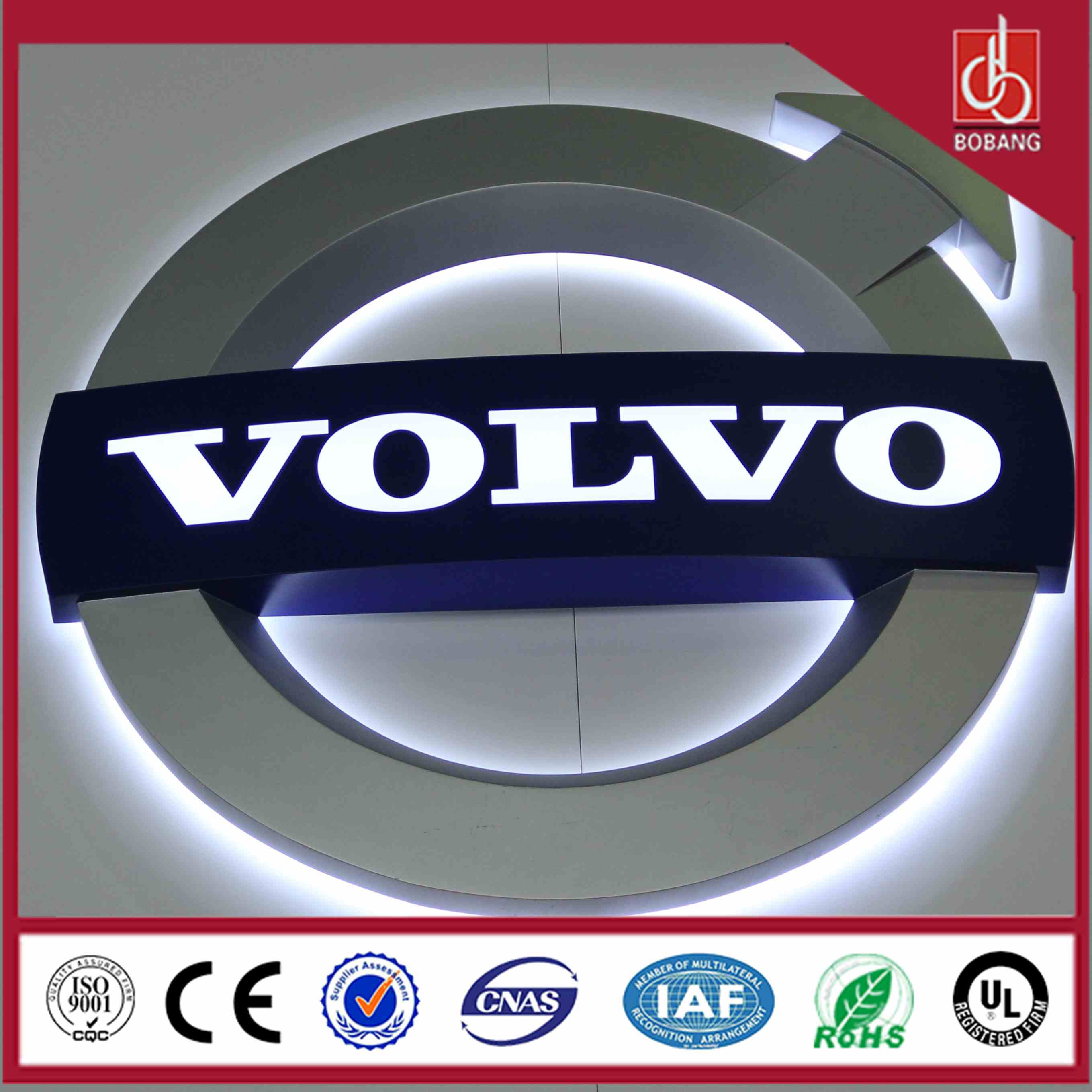 Custom Laser Projector 3D Auto Signage