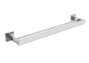 China Concealed Screw Mounting Bathroom Accessory Double Towel Bar Dependability wholesale
