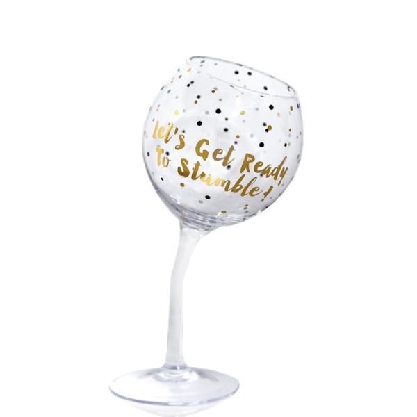 Professional Custom Personalized Family Use Popular Red Wine Glass Gift Shape