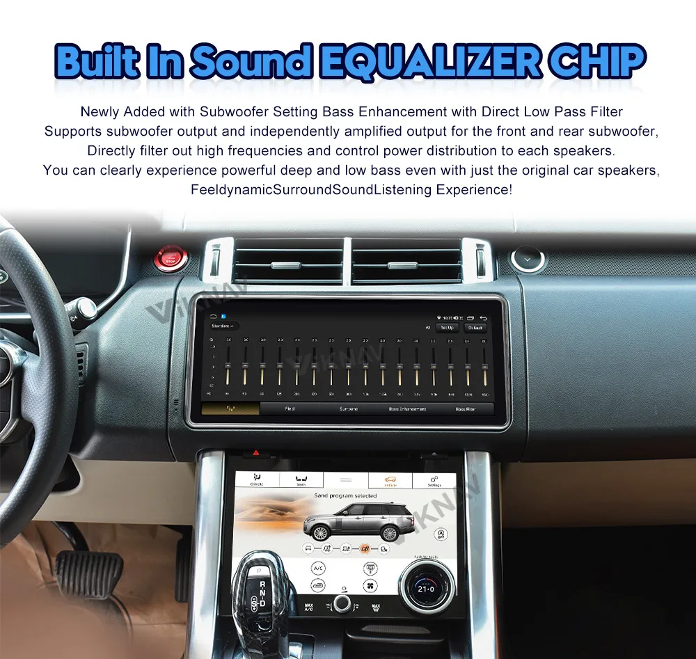 Auto Stereo Car Radio For Land Rover Range Rover Sport L494 2013-2016 Android Auto Carplay GPS Navigation Multimedia