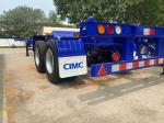 CIMC 3 Axle / 2axle 20FT / 40ft Container Skeleton Semi Trailer