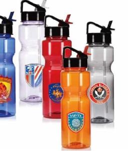 China 750ml high quality Tritan water bottle with straw wholesale
