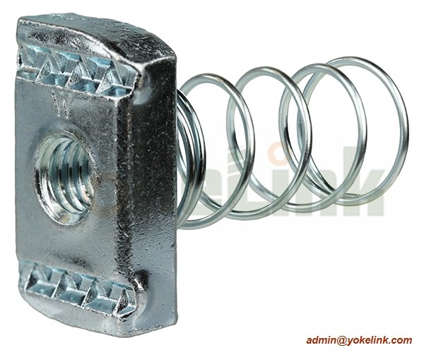 Factory price Zinc plated M12 Long Spring Channel Nut For strut channel