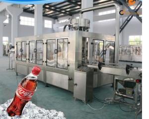 China 0.35Mpa 4.5kw Carbonated Drink Filling Machine Precision 5ml wholesale