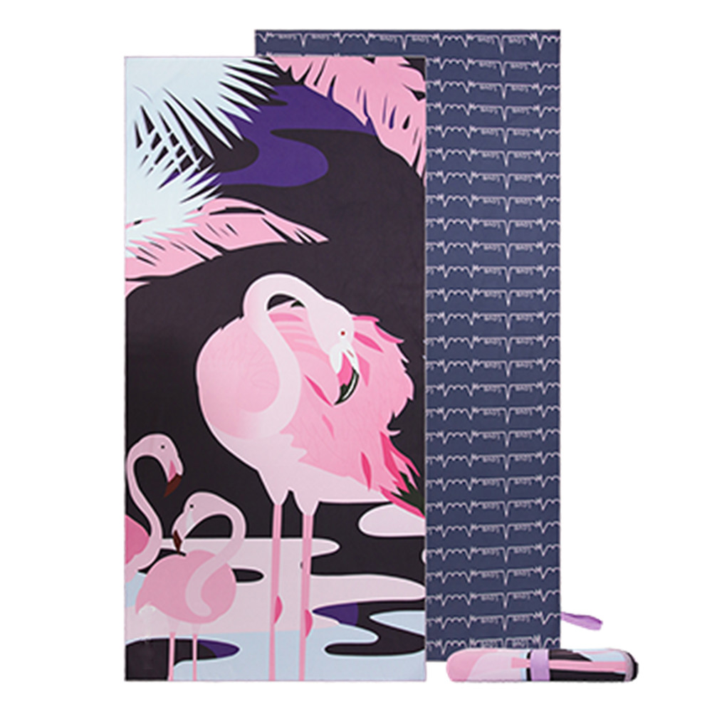 SGS Large Custom Beach Towels Printed Microfiber Sandless Beach Towel