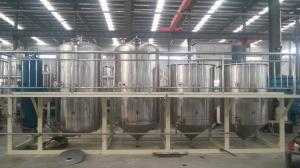 China First-level Refining Carbon steel 4TPD oil refinery machinery equipment wholesale