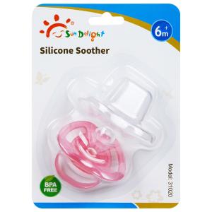 China Silicone PP BPA Free Breastfeeding Baby Sucking Pacifier wholesale