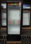 300L upright single door ABS inner direct cooling display beverage cooler