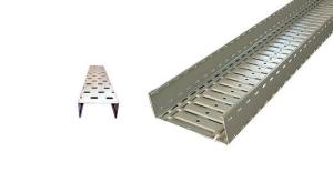 China Electric Slotted Building Cable Tray Galvanized Steel Higher Strength wholesale